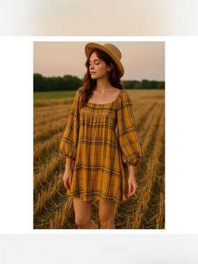 💛Urban Outfitters Plaid Dress💛